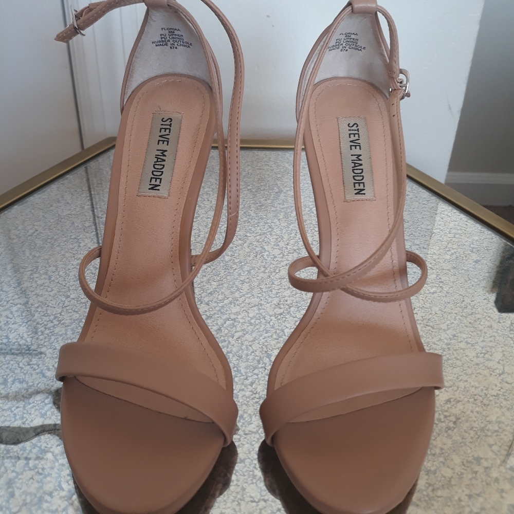 Steve Madden Nude High Heel Sandals